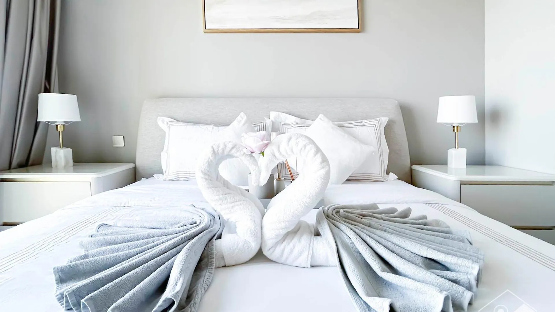 公寓 Burj Royale Luxury One-Bedroom With City Views 迪拜